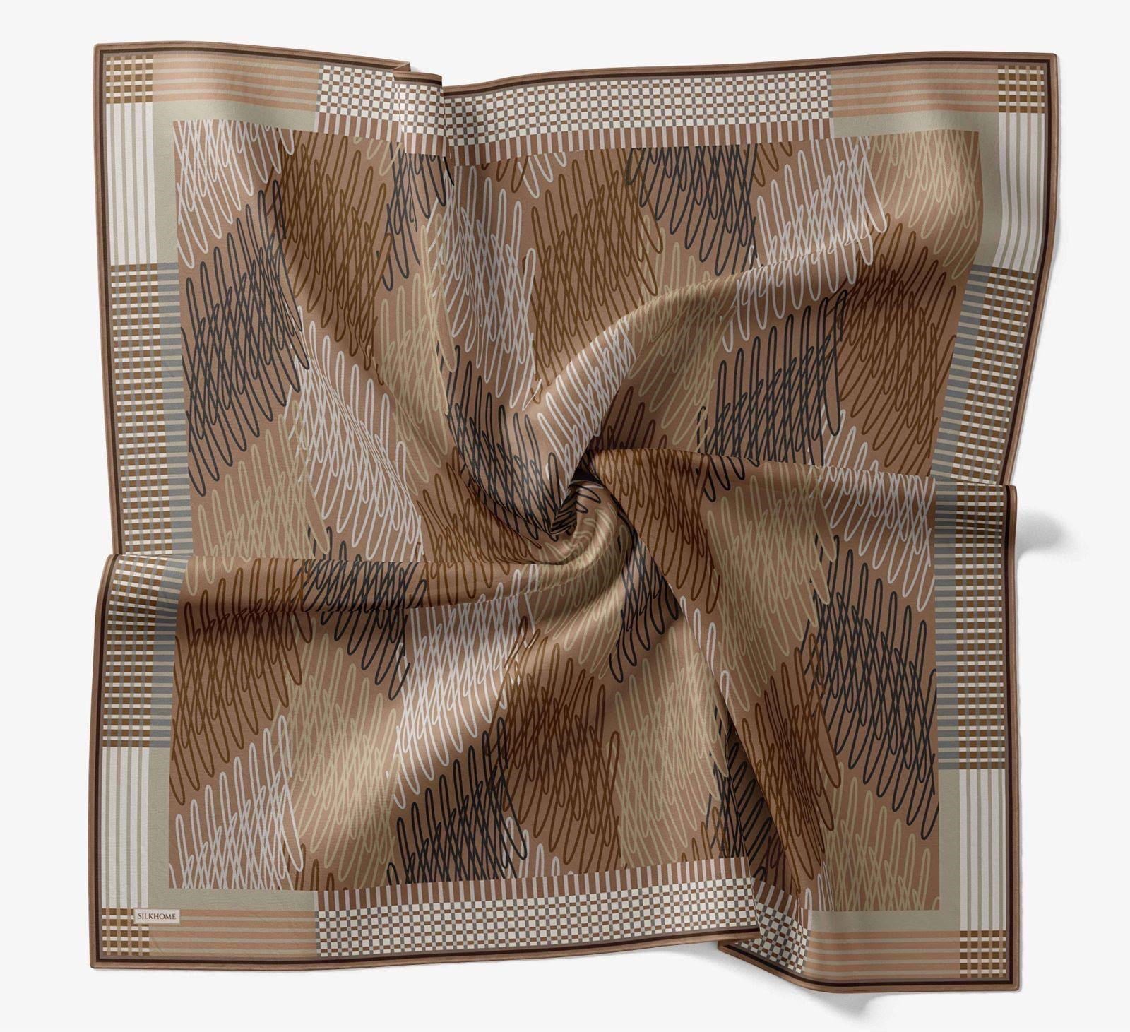 Silk Home Soft Eşarp Çizgi Desenli
