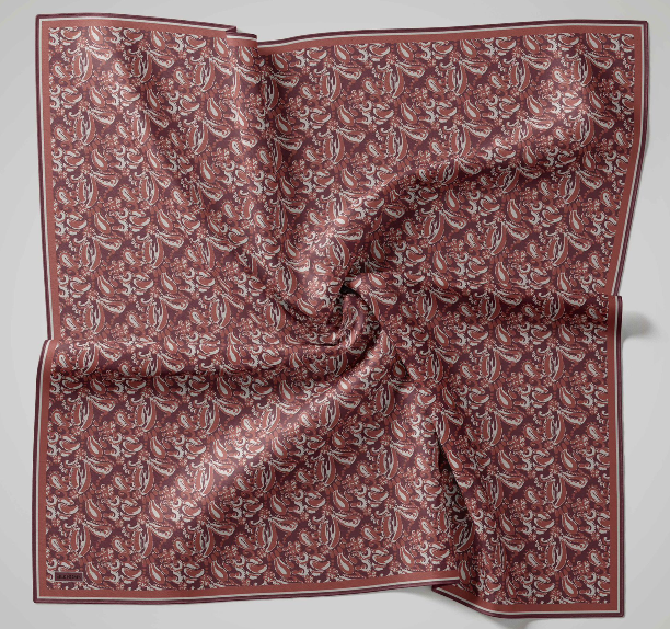 Silk Home Soft Eşarp IST 04482 - 21 Narçiçeği - Beyaz Çiçek Desen