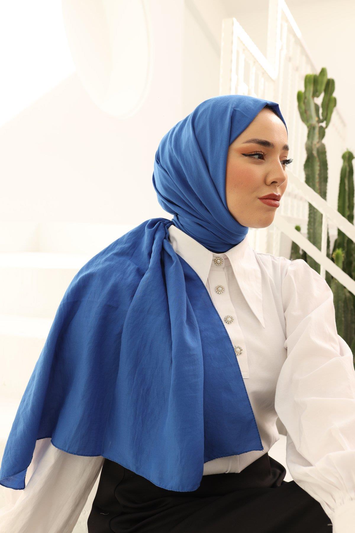 Silk Home Tensel Aerobin Şal 36814 Mavi