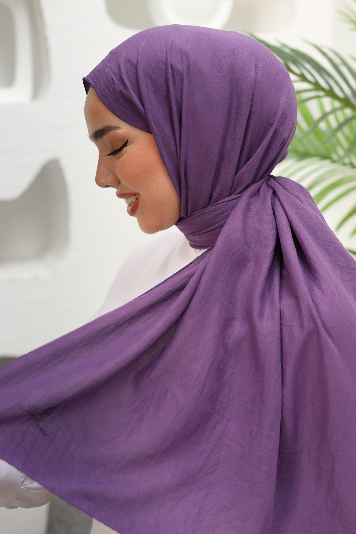 Silk Home Tensel Aerobin Şal 36819 Eflatun
