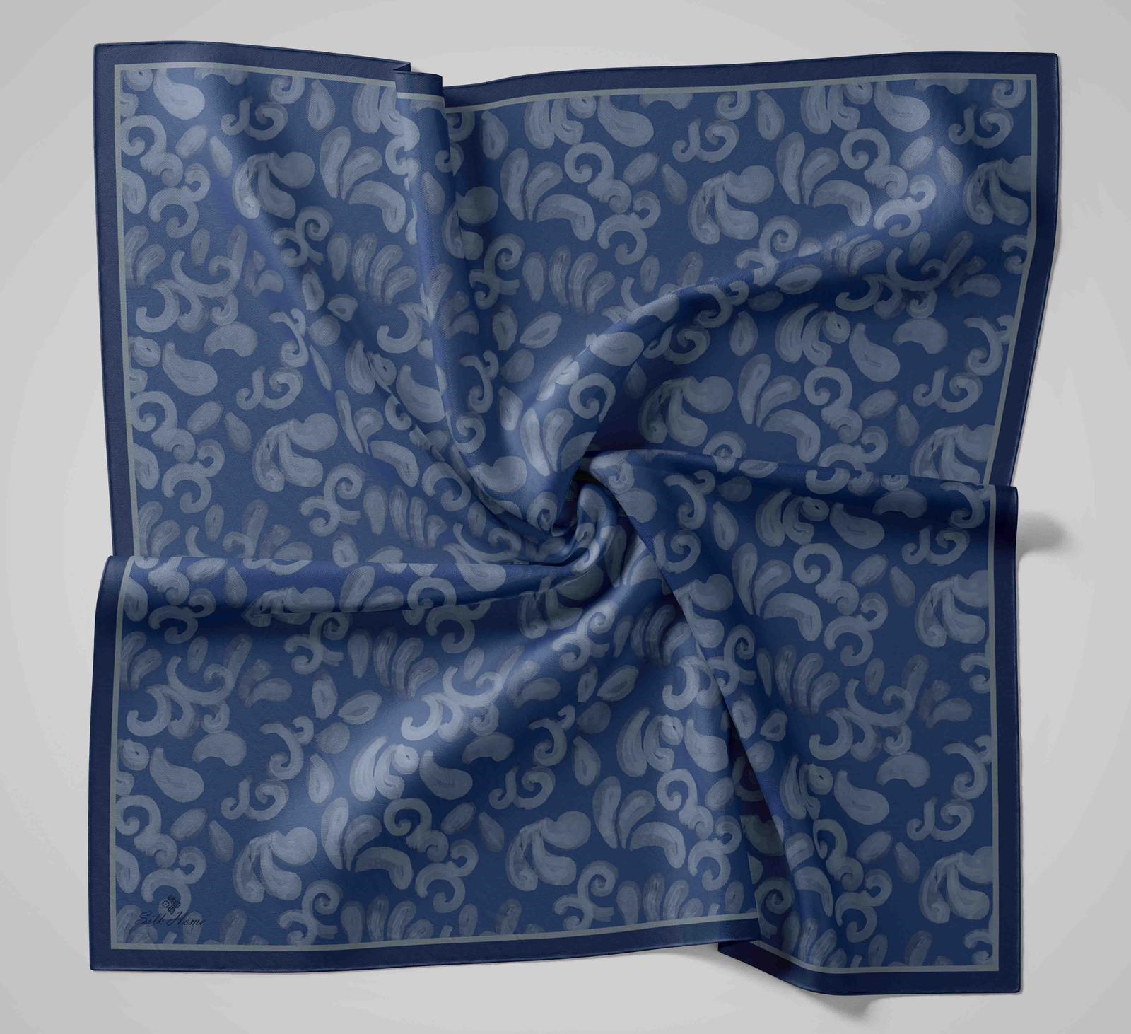 Silk Home Velora Eşarp IST 160004-19 Morcivert  Soyut Desen