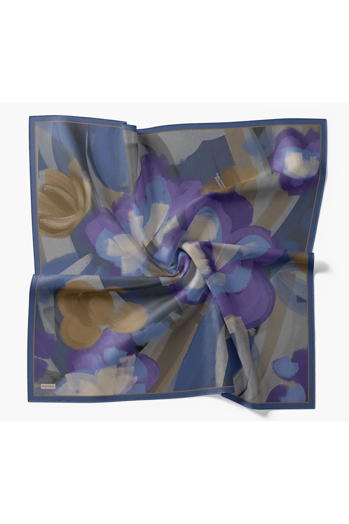 Silk Home Velora Eşarp Watercolor Eflatun