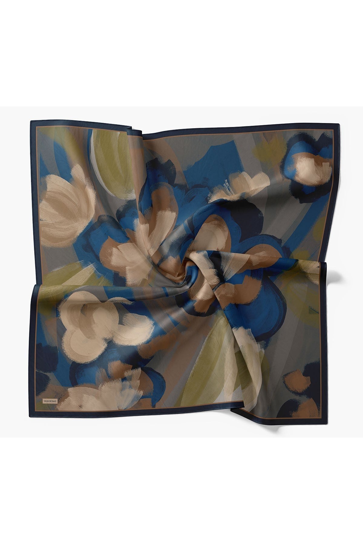Silk Home Velora Eşarp Watercolor Mavi