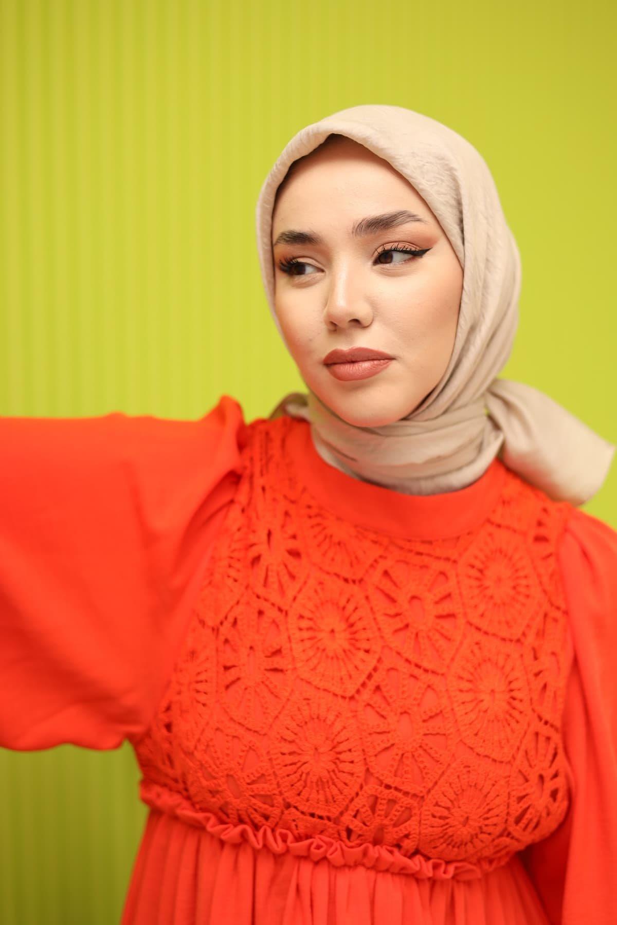 Silkhome Prıme Bej Eşarp IST78005-06