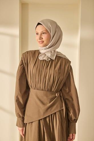 Silkhome Shiny Beyaz Işıltılı Eşarp IST 6822878 - 09