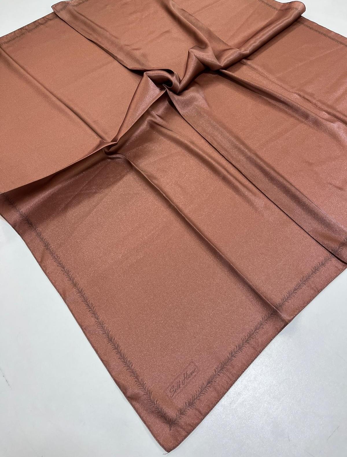 Silkhome Shiny Kahverengi Işıltılı Eşarp IST 6822878 - 01