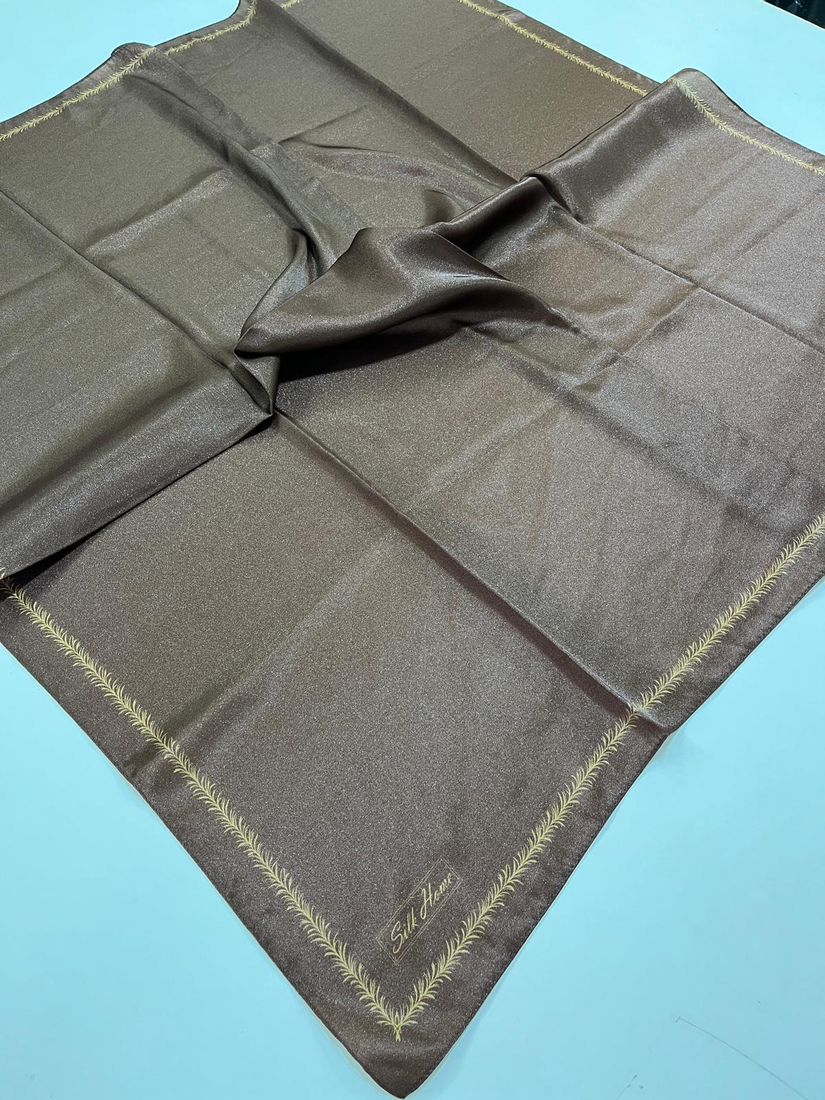 Silkhome Shiny Kahverengi Işıltılı Eşarp IST 6822878 - 31