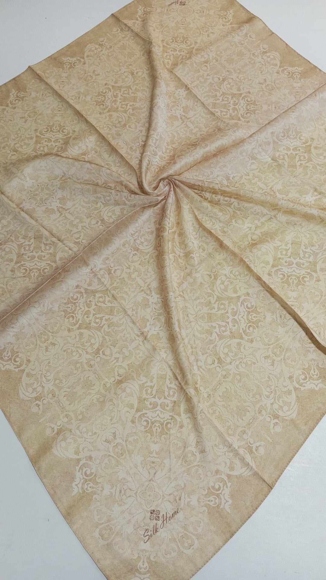 Silkhome Shiny Sarı Işıltılı Desenli Eşarp IST 75001 - 03