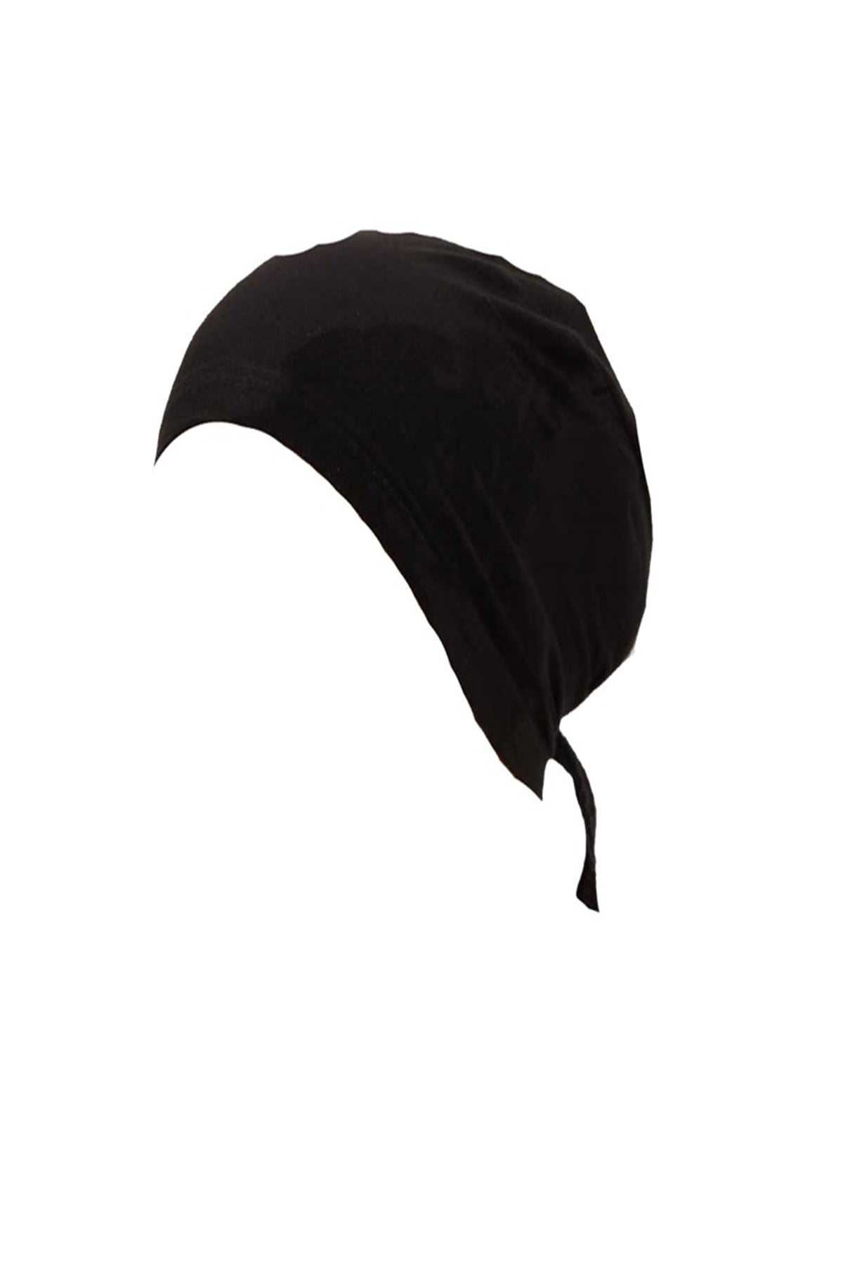 Siyah Dikişsiz Penye Bone