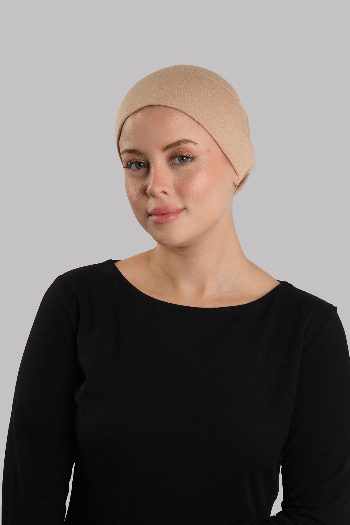 Sütlü Kahve Pratik Hazır Geçmeli İç Bone Viskon Süngerli Lastikli 3015_26