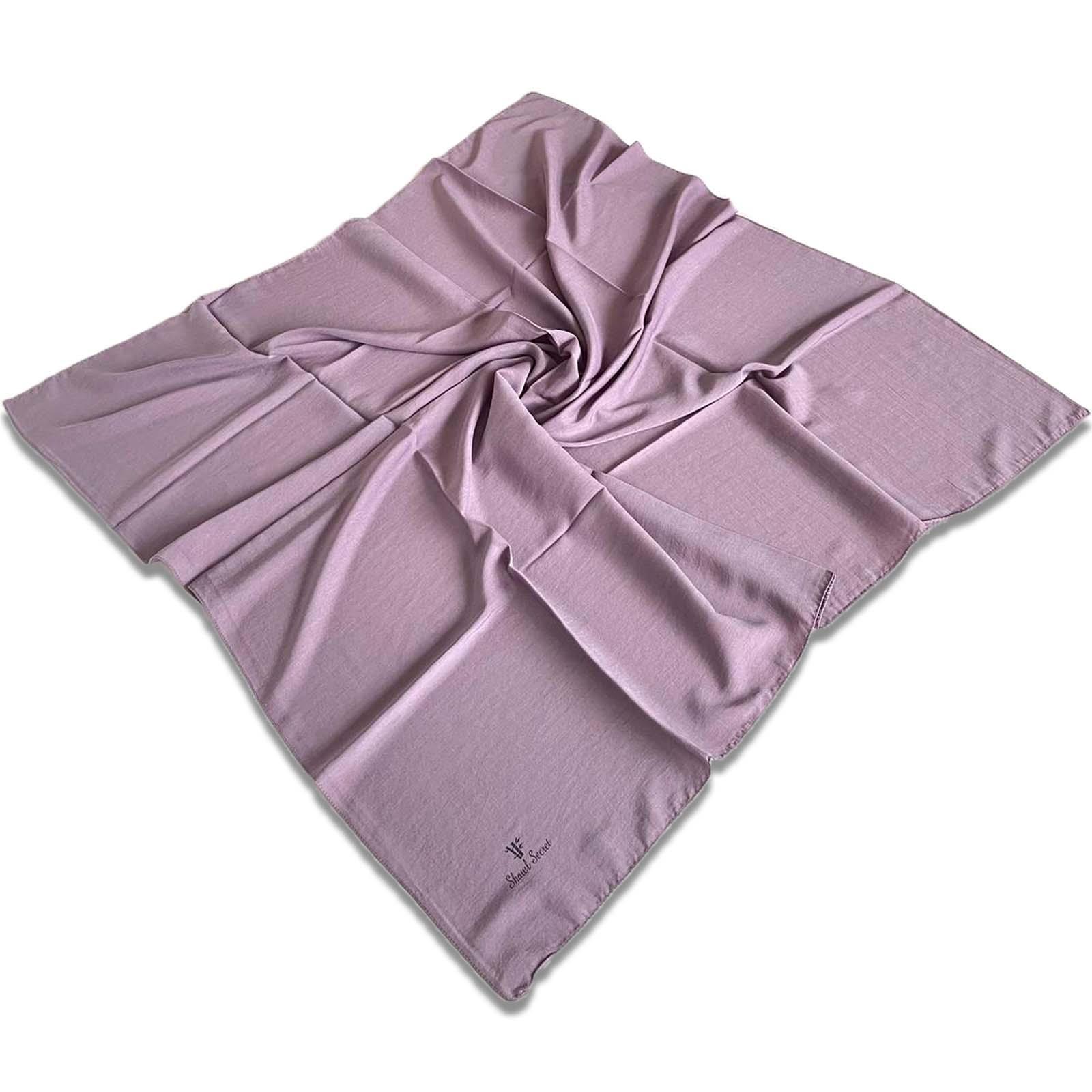 Viscon Cotton Eşarp Lila Antrasit - 32044