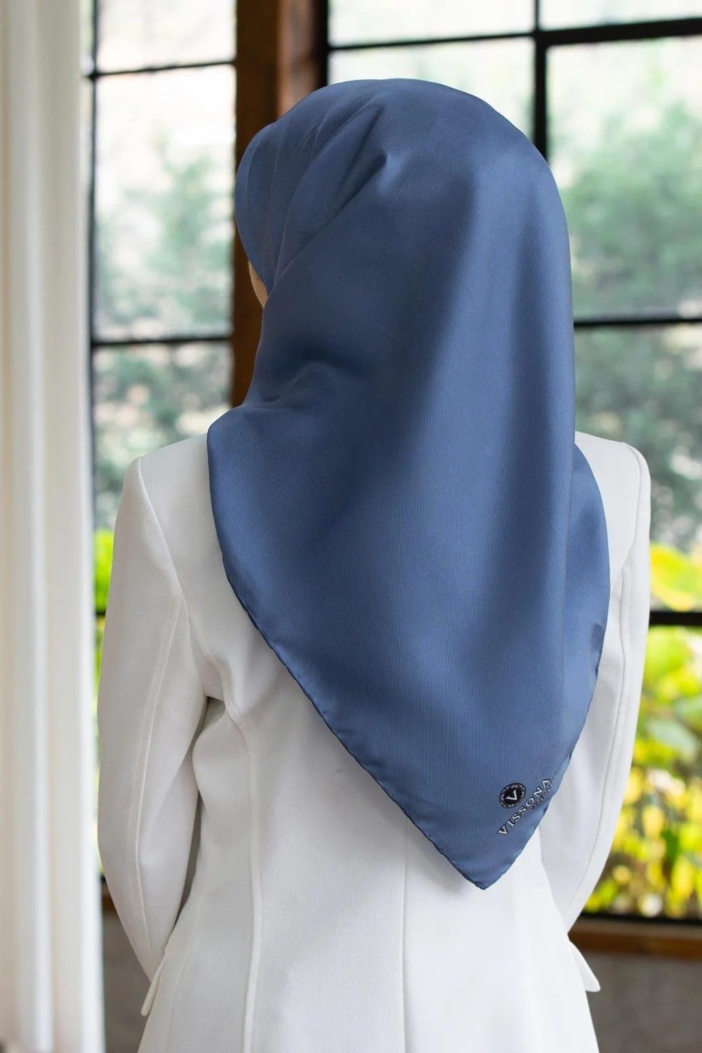 Vissona Exclusive Tivil 50691 - 0031 İndigo Düz Renk