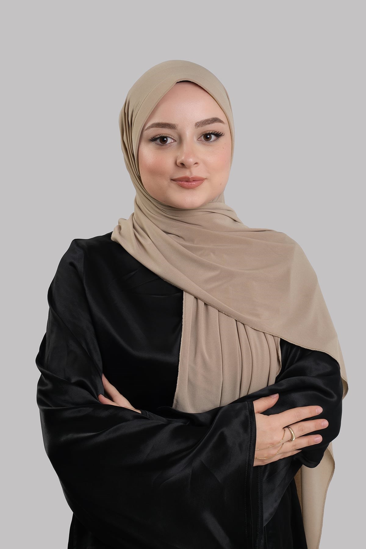 Vizon Pratik Hazır Geçmeli Şal Sandy Önü Süngerli 2412_10