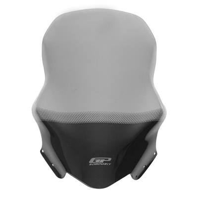 GP Kompozit Yamaha XMAX 250 / 400 2014-2017 Uyumlu Baskılı Ön Tur Camı Füme 65 cm