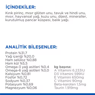 Hills Science Plan Kuzu Etli Yetişkin Kedi Maması