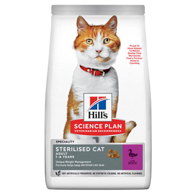 Hills Science Plan Ördekli Kısırlaştırılmış Yetişkin Kedi Maması