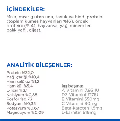 Hills Science Plan Ördekli Kısırlaştırılmış Yetişkin Kedi Maması