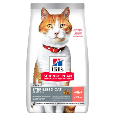 Hills Science Plan Somonlu Kısırlaştırılmış Yetişkin Kedi Maması