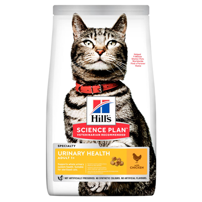 Hills Science Plan Urinary-İdrar Yolu Destekleyici Tavuklu Yetişkin Kedi Maması