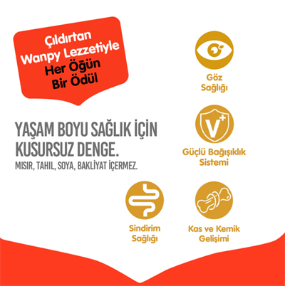 WANPY TAHILSIZ TAVUKLU KEDİ MAMASI  1,5KG