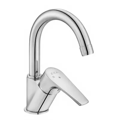 ECA Niobe Lavabo Bataryası Kuğu Borulu 102188054 | Şık ve Dayanıklı Banyo Bataryası