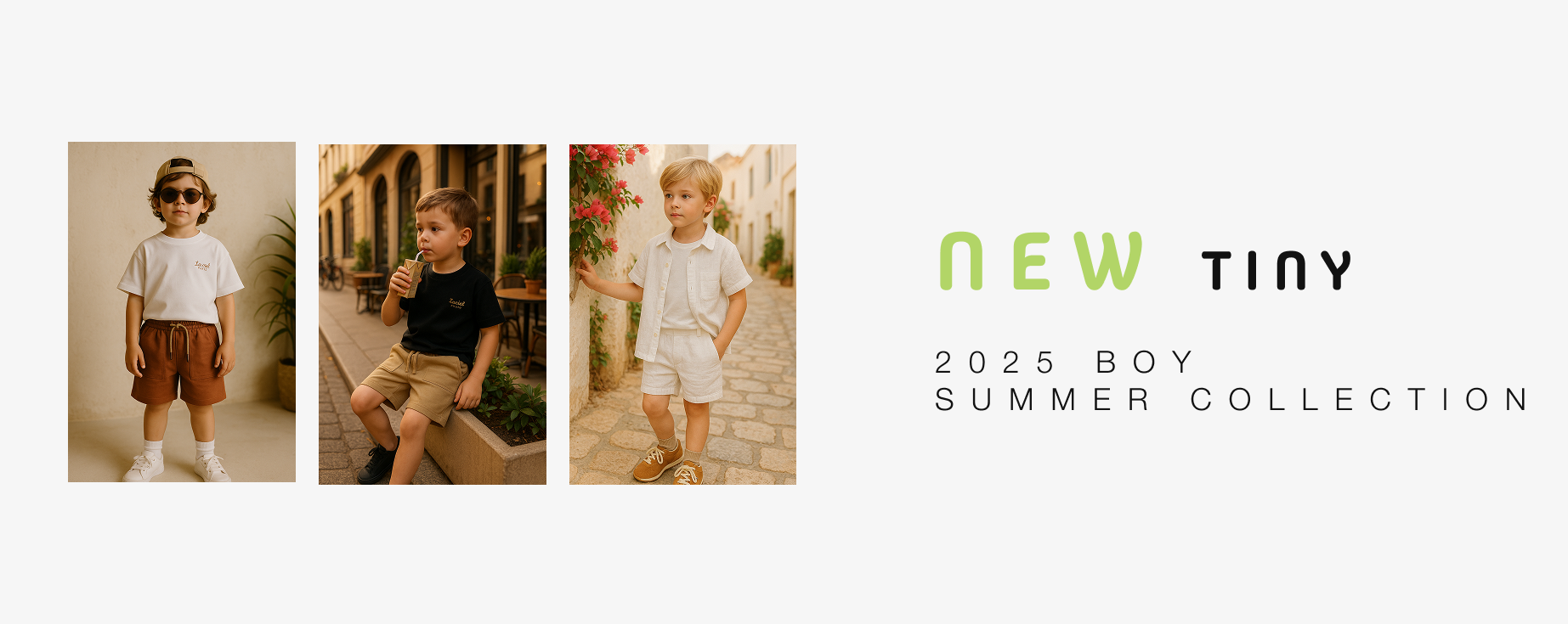 2025 Boy Summer Collection