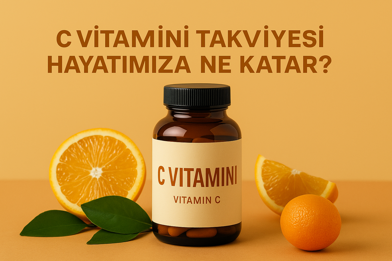 C Vitamini Takviyesi Hakkında Bilmeniz Gerekenler | Erbatab Blog