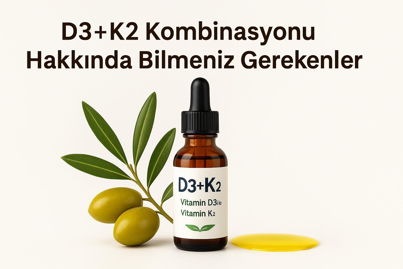 D3+K2 Vitamin Takviyesi