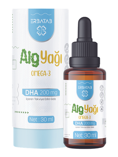 Erbatab Alg Yağı Omega 3 30 ml 