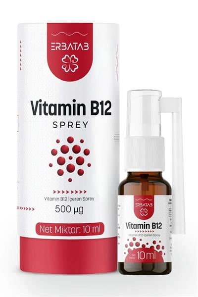 Erbatab Metilkobalamin B12 Sprey 10 ml