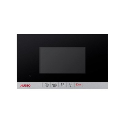 Audio 4,3'' İnç Görüntülü Diafon Şubesi - Siyah - 001181B