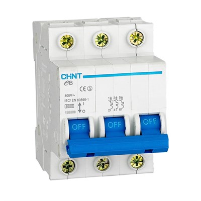 Chint Trifaze 3 X 32 Amper C Tipi Otomatik Sigorta 4,5 kA - 186505