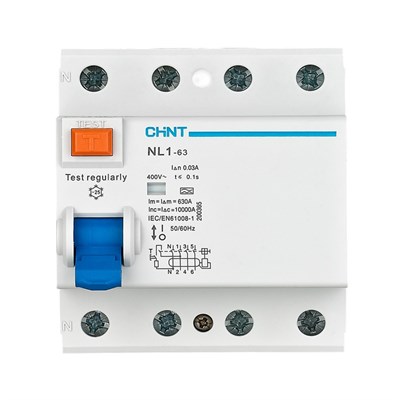 Chint AC Tipi 4 X 80 Amper 30 mA Kaçak Akım Koruma Rölesi 6 kA - 397616