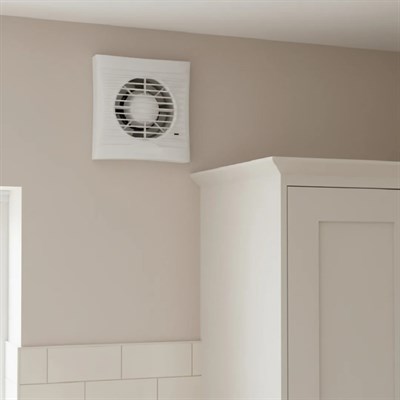 Horoz 100 mm Dekoratif Klasik Aspiratör Fan - Beyaz - 500-000-100