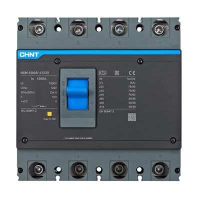 Chint 4 X 1000 Amper 50 kA Sabit Termik Manyetik Kompakt Şalter - 844281