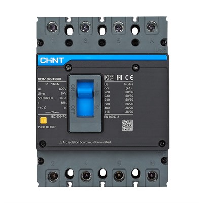 Chint 4 X 160 Amper 36 kA Sabit Termik Manyetik Kompakt Şalter - 844328