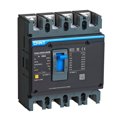 Chint 4 X 250 Amper 36 kA Sabit Termik Manyetik Kompakt Şalter - 844343