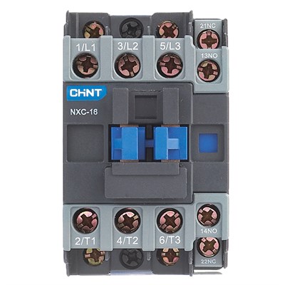 Chint 18 Amper 7,5 kW (1NA + 1 NK) 3 Kutuplu 220 V AC Kontaktör - 925607