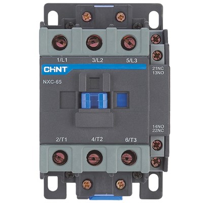 Chint 65 Amper 30 kW (1NA + 1 NK) 3 Kutuplu 220 V AC Kontaktör - 938049