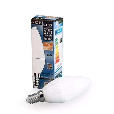 ACK 7 W Led Mum Ampul - Gün Işığı (3000K) - E14 - AA09-00710