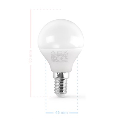 ACK 5 W Led Top Avize Ampulu - Beyaz Işık (6500K) - E14 - AA11-00513