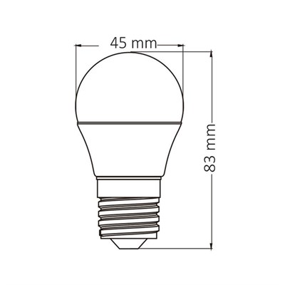 ACK 5 W Led Top Avize Ampulu - Gün Işığı (3000K) - E27 - AA11-00520