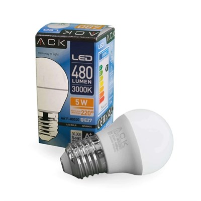 ACK 5 W Led Top Avize Ampulu - Gün Işığı (3000K) - E27 - AA11-00520