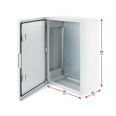 Akiş 400 X 600 X 200 Opak Kapaklı ABS Elektrik Dağıtım Panosu - IP65 - AKAB-400200