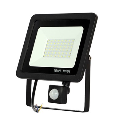 YCL 50 W Sensörlü DOB Led Projektör - Beyaz Işık (6500K) - IP65 - AL-S-2050B