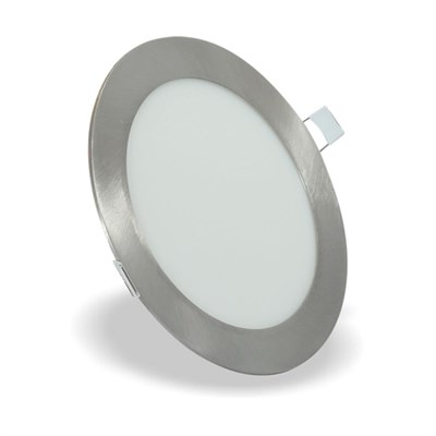 YCL 12 W Led Panel - Beyaz Işık (6500K) - Saten Kasa - Yuvarlak - Sıva Altı - ALP-1112B