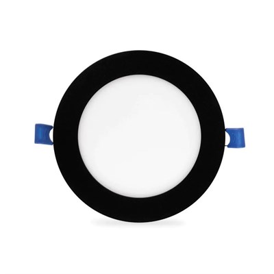 YCL 9 W Led Panel - Sarı Işık (4000K) - Siyah Kasa - Yuvarlak - Sıva Altı - ALP-1209S