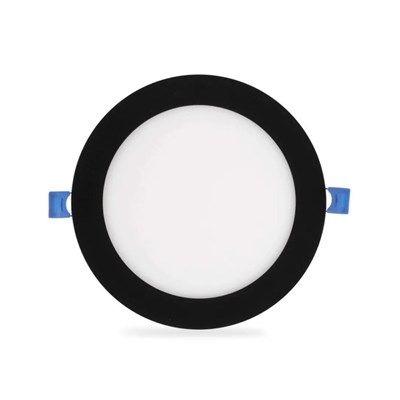 YCL 12 W Led Panel - Gün Işığı (3000K) - Siyah Kasa - Yuvarlak - Sıva Altı - ALP-1212G