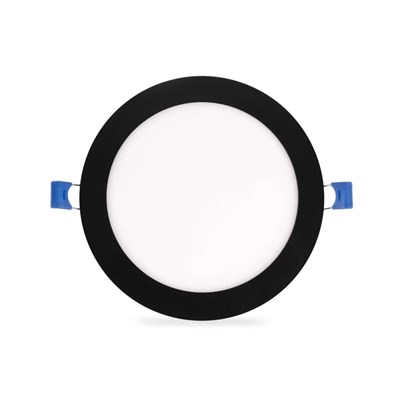 YCL 15 W Led Panel - Sarı Işık (4000K) - Siyah Kasa - Yuvarlak - Sıva Altı - ALP-1215S