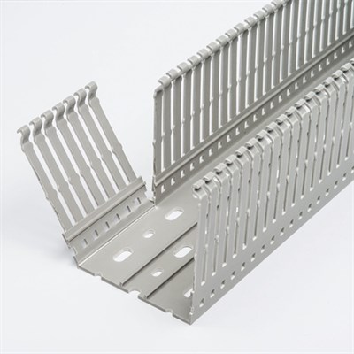 Akiş 25 X 60 Delikli Pano Tipi Kablo Kanalı - Gri - APSG-25060